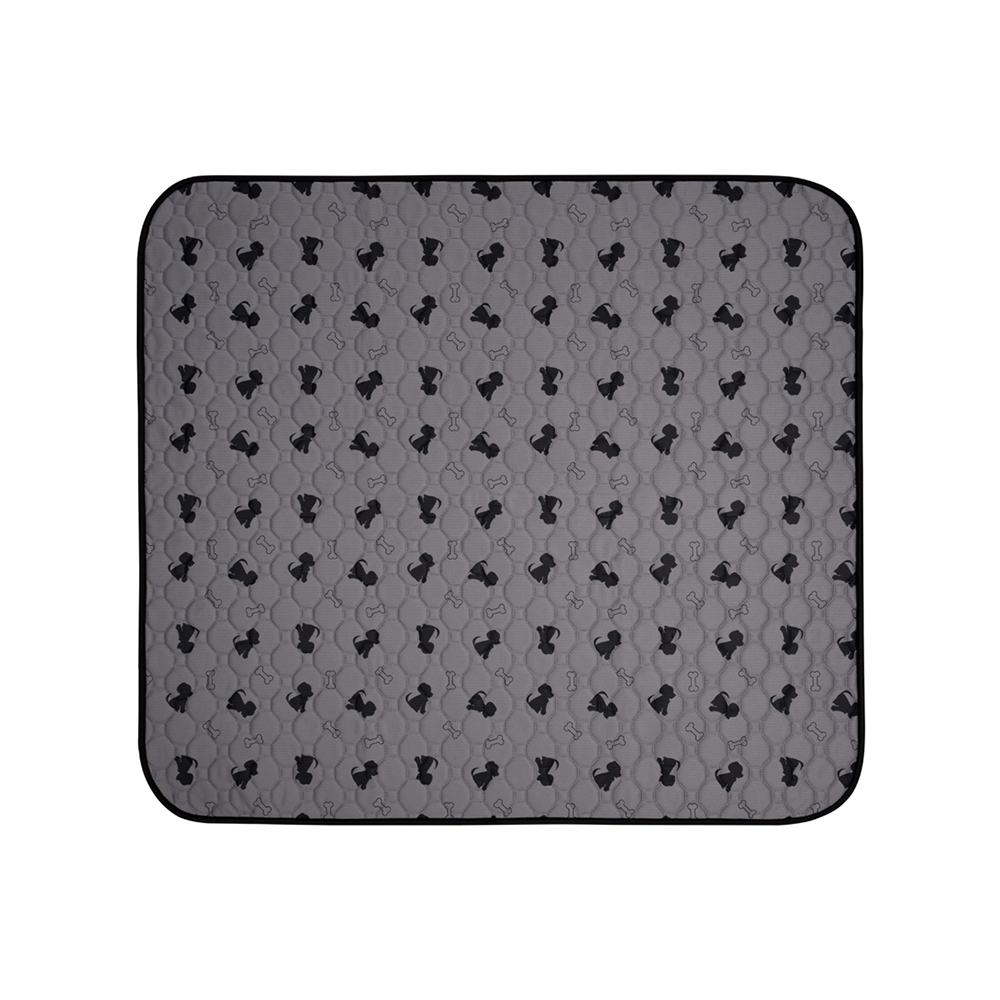 Ultrasonic quilting ultra absorb customized print available polyester bird eye mesh pet supplies washable pee pads for dogs