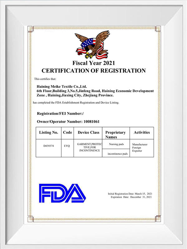 Certification Of Registration 